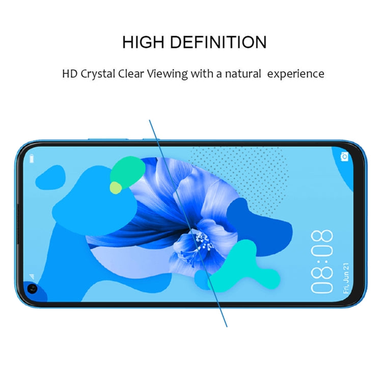 Tempered glass screen protector for full-screen smartphone, HD clear viewing
