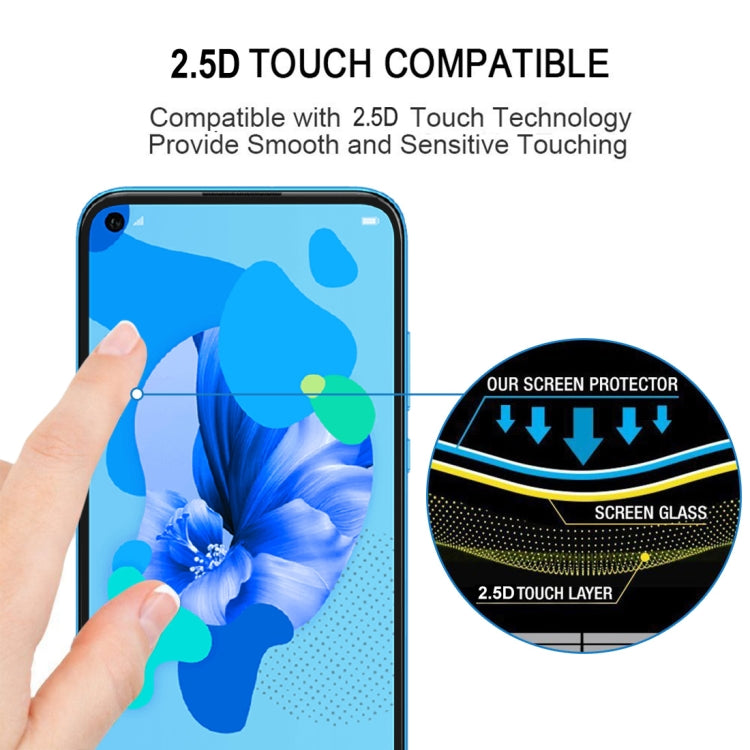 2.5D touch-compatible tempered glass screen protector for smooth smartphone screen use
