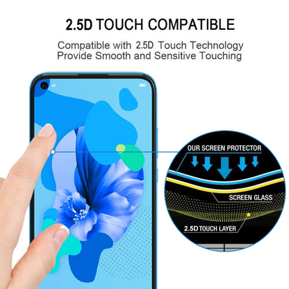 2.5D touch-compatible tempered glass screen protector for smooth smartphone screen use