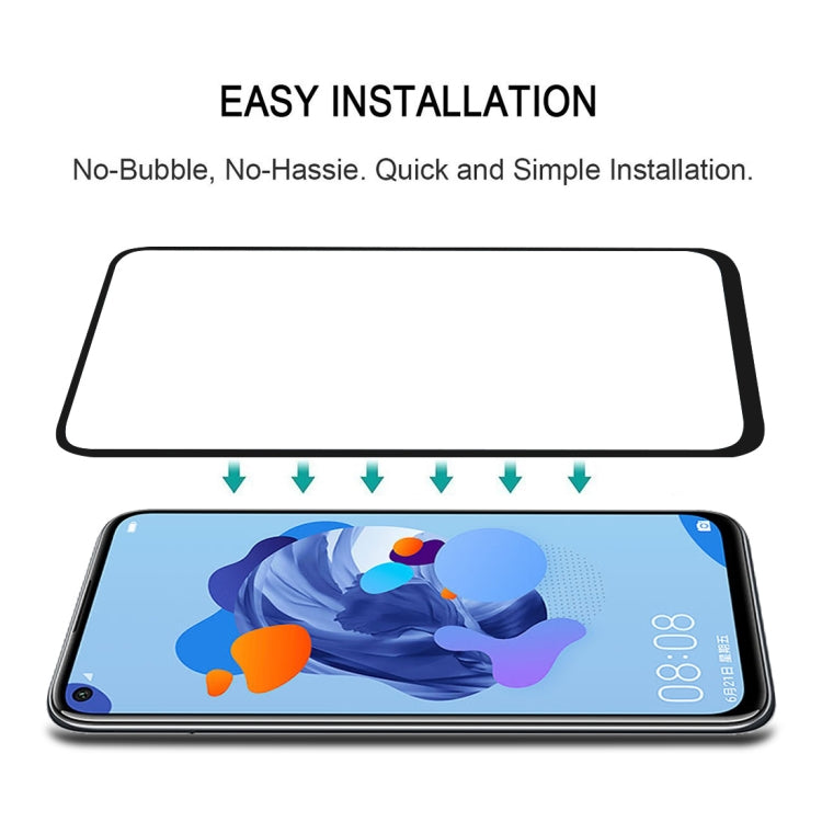 Easy-install tempered glass screen protector for smartphone display with bubble-free placement