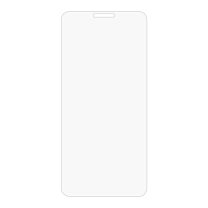 Clear tempered glass screen protector sheet, rounded 2.5D edges
