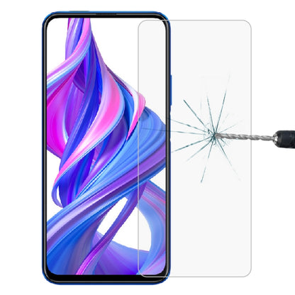 Tempered glass screen protector for Honor 9X, clear 2.5D curved panel