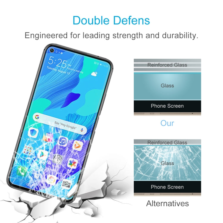 Tempered glass screen protector set with reinforced glass layers for phone screen