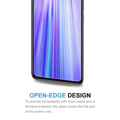 Single tempered glass screen protector film covering the phone display