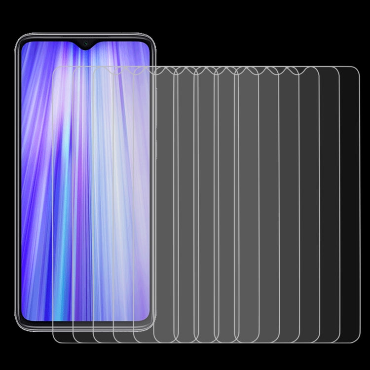 Phone with multiple tempered glass screen protectors laid over the display