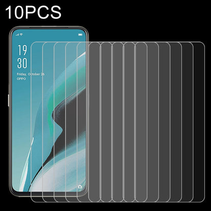 Tempered glass screen protector films, 10-pack, curved 2.5D for smartphone screens