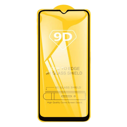9D tempered glass screen protector film with curved, full-screen coverage