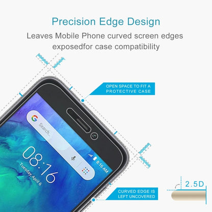 Curved tempered glass screen protector with precision edge design for case fit