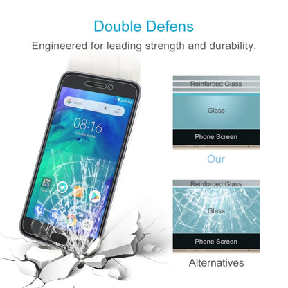 Tempered glass screen protector set with reinforced glass durability example