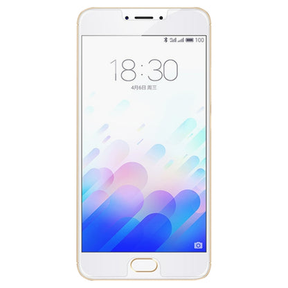 Clear tempered glass screen protector film for smartphone, flat front coverage