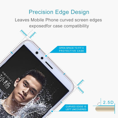 2.5D edge tempered glass screen protector with cutouts for Honor Play 7X