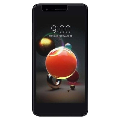 Clear tempered glass screen protector film for LG K8 2018, front panel cover
