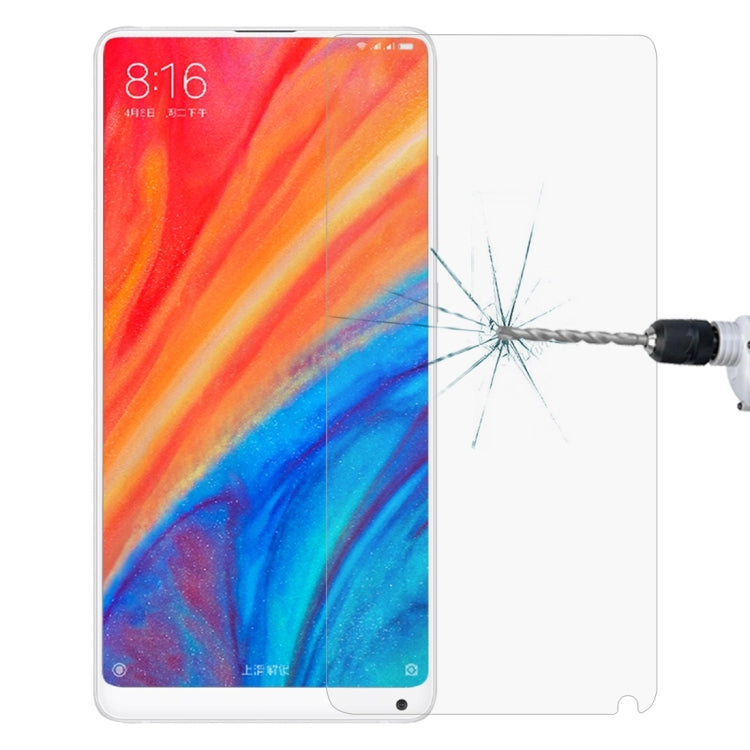 Tempered glass screen protector for Xiaomi Mi Mix 2s with 2.5D curved edges