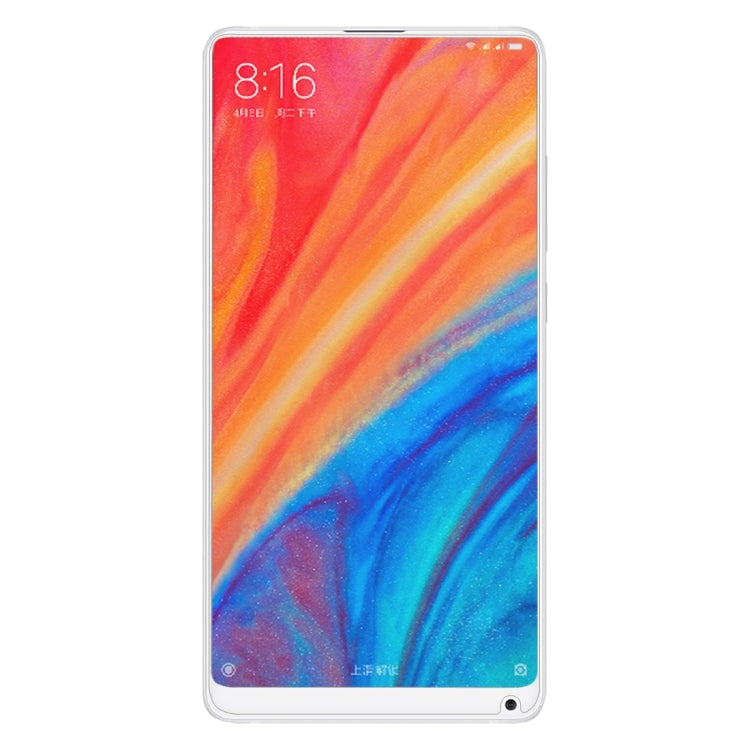 Tempered glass screen protector for Xiaomi Mi Mix 2s, clear 2.5D fit