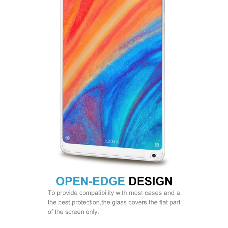 Tempered glass screen protector for Xiaomi Mi Mix 2s with open-edge design