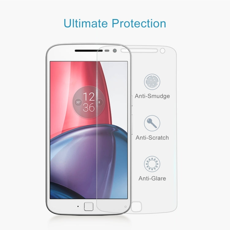 Tempered glass screen protector with anti-smudge, anti-scratch, anti-glare labels