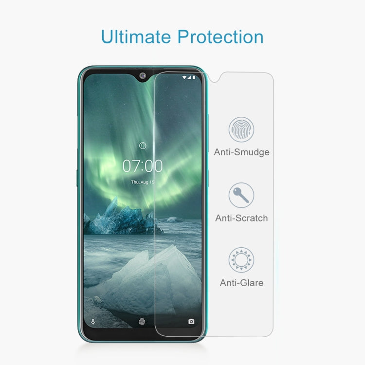 Tempered glass screen protector with anti-smudge, anti-scratch, and anti-glare