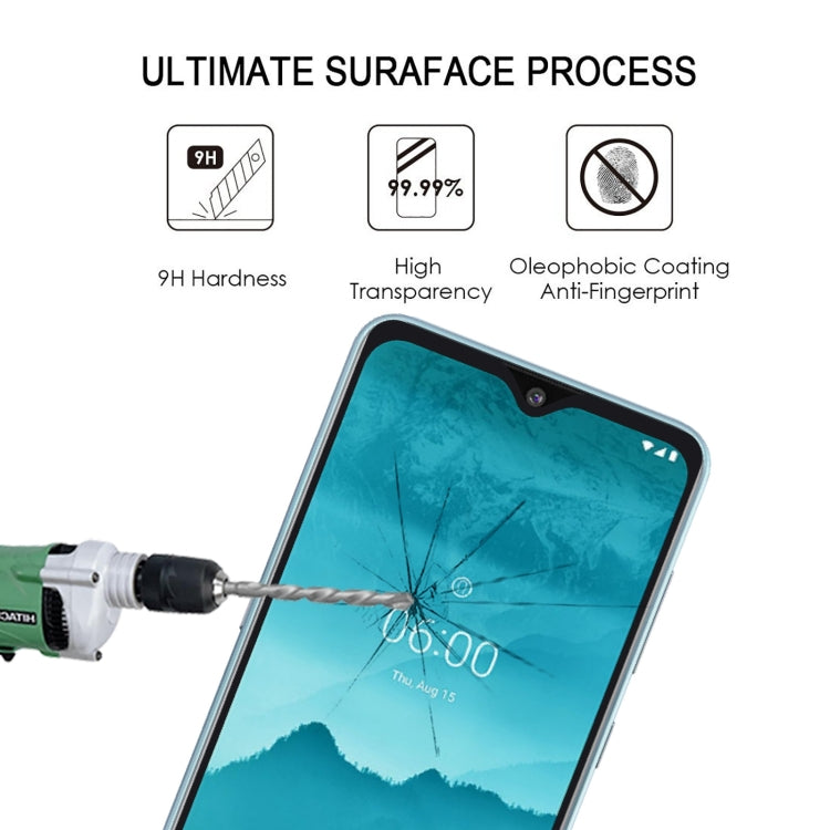 Tempered glass screen protector with anti-fingerprint and high clarity finish