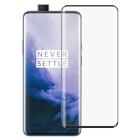 Curved tempered glass screen protector film for OnePlus 7 Pro, full screen