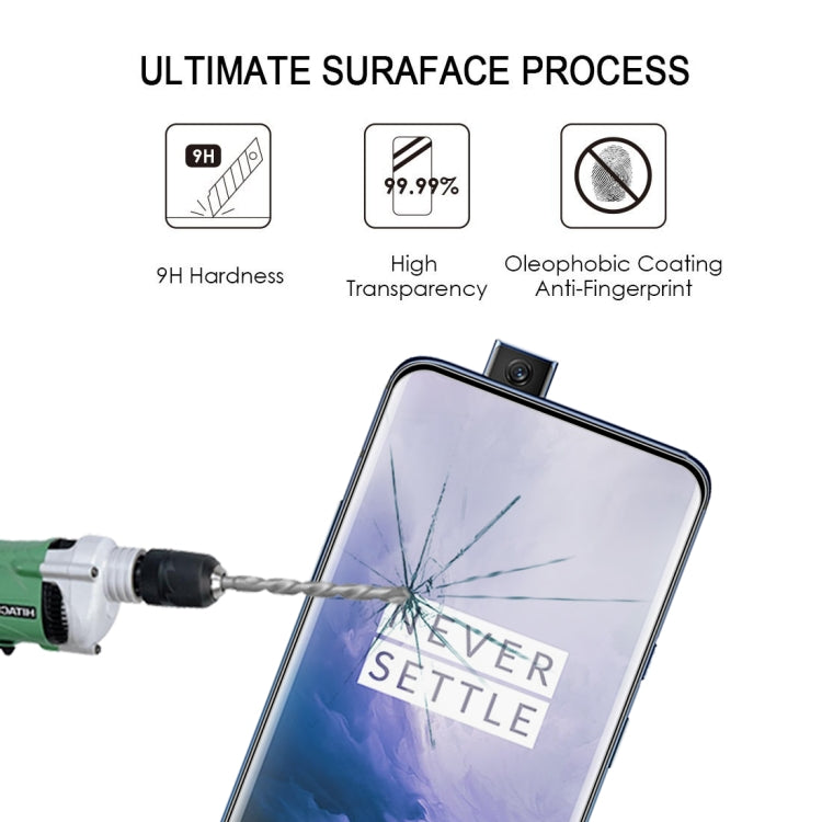 9H hardness tempered glass screen protector film with anti-fingerprint coating