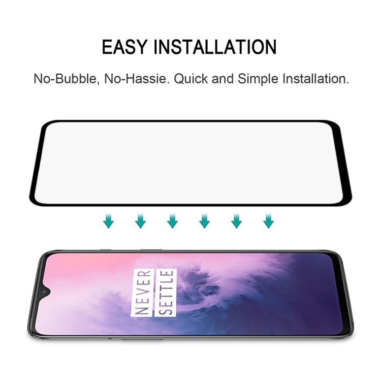 Tempered glass screen protector designed for easy no-bubble installation