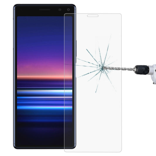 Tempered glass screen protector film placed over a smartphone display