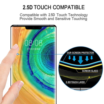 Curved 2.5D tempered glass screen protector, smooth touch surface