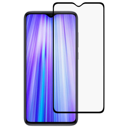 Tempered glass screen protector for smartphone, full-cover curved fit, black edge