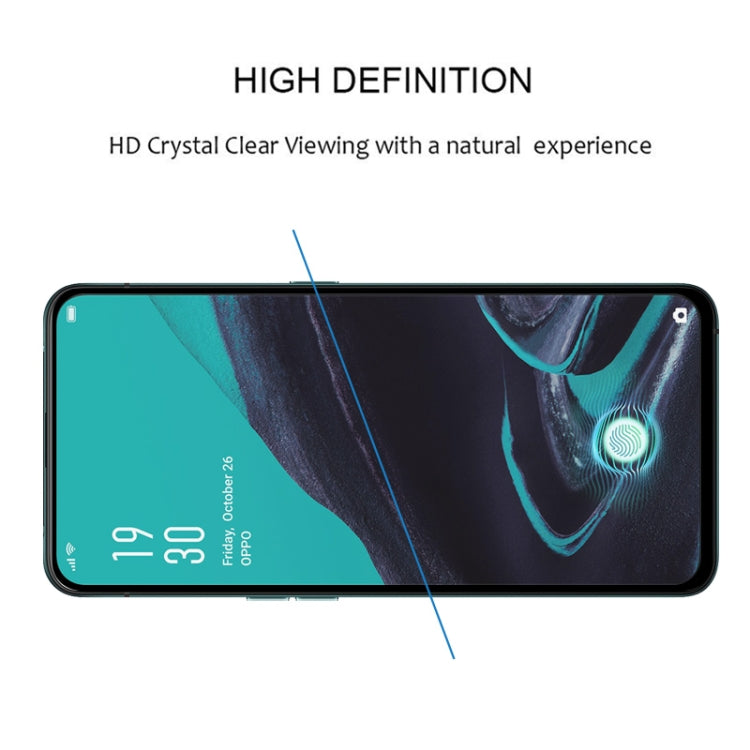 HD tempered glass screen protector for phone front with curved edges
