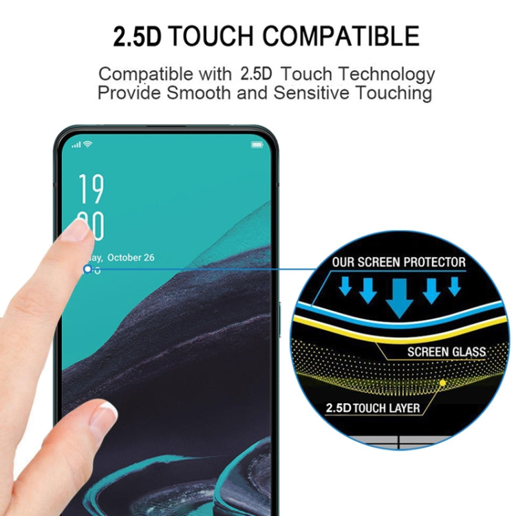 2.5D touch compatible tempered glass screen protector with fingertip interaction
