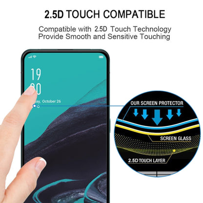 2.5D touch compatible tempered glass screen protector with fingertip interaction