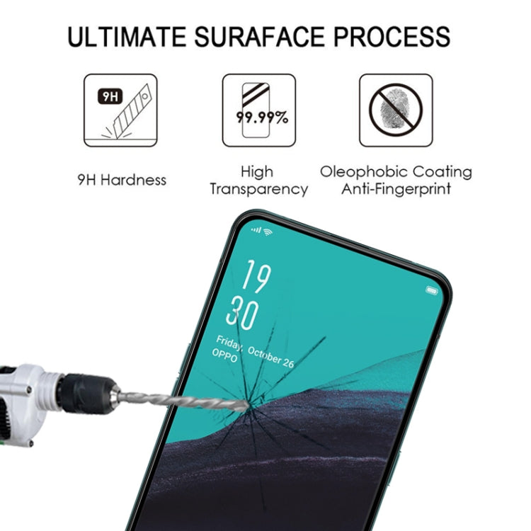9H tempered glass screen protector with anti-fingerprint coating indicators