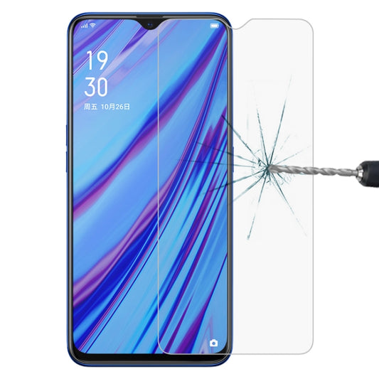 Tempered glass screen protector for OPPO A9 with 2.5D rounded edges, clear fit