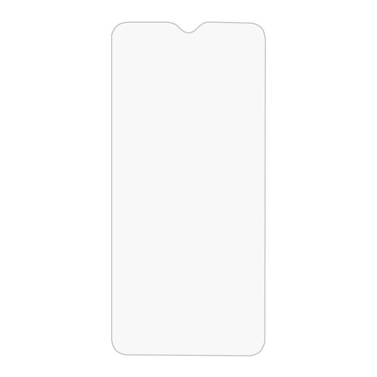 Clear tempered glass screen protector for OPPO A9, rectangular with rounded corner cutouts