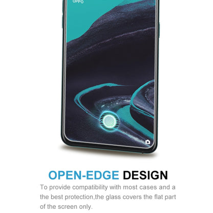 Close-up of smartphone edge with clear 2.5D tempered glass protector installed