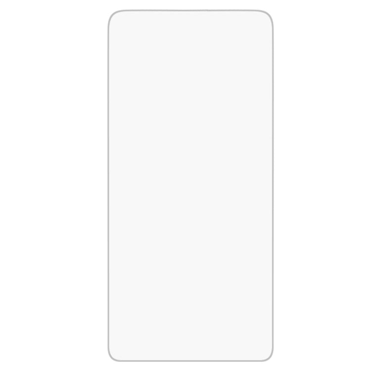 Clear tempered glass screen protector film for smartphone, slim front panel