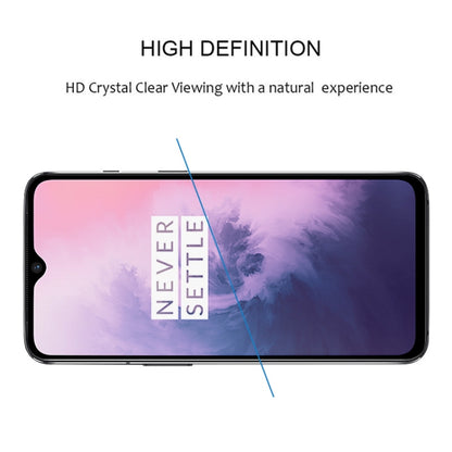 Tempered glass screen protector film with HD clear viewing and full-coverage fit for phone
