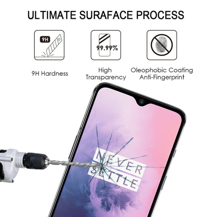 9H tempered glass screen protector film with anti-fingerprint coating for OnePlus 7T