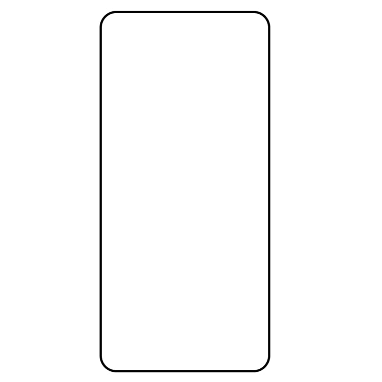 Curved tempered glass screen protector sheet for smartphone display