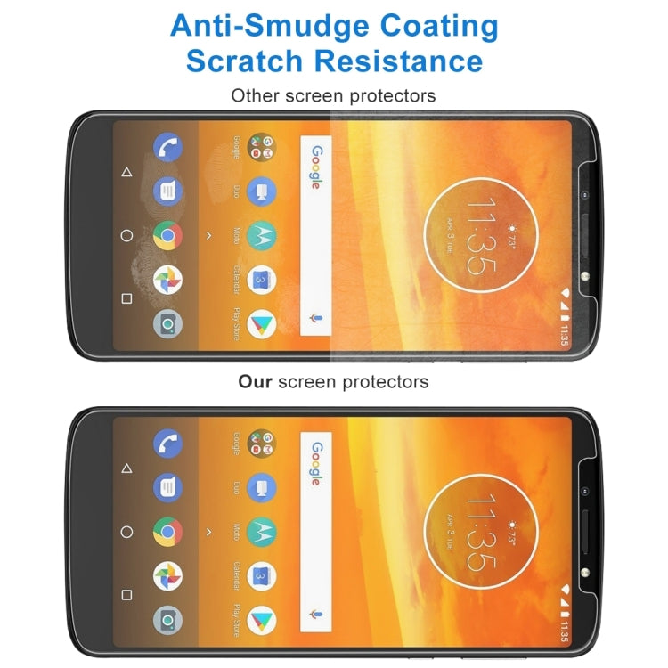 Tempered glass screen protector for Moto E5 Plus with anti-smudge coating