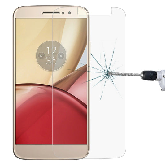 Tempered glass screen protector with curved 2.5D edges for Moto M