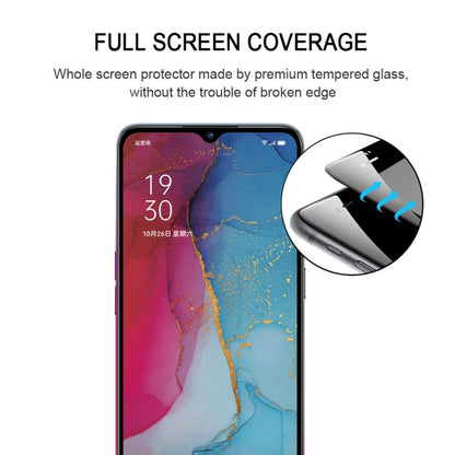 Tempered glass screen protector covering a smartphone display, with cutout for sensors