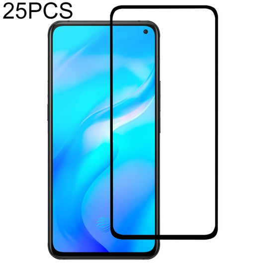 Full cover tempered glass screen protector for smartphone, black edge frame