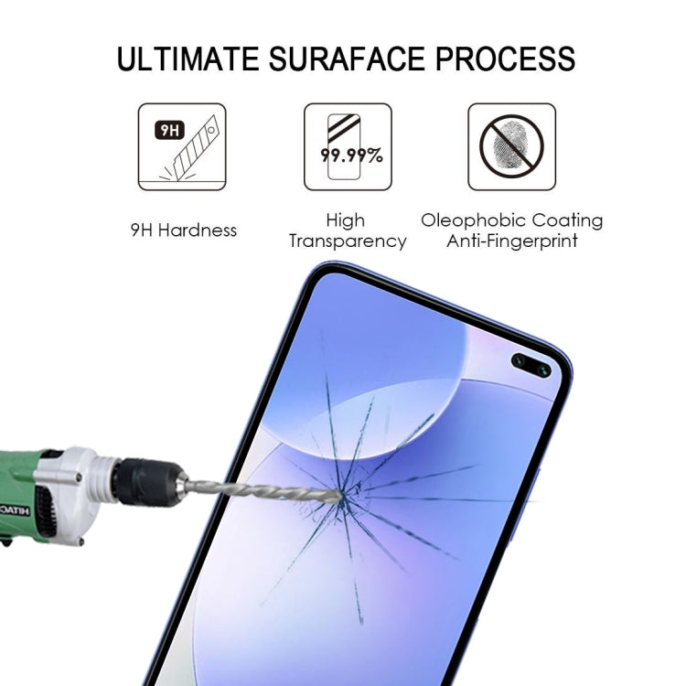 9H hardness tempered glass screen protector with oleophobic anti-fingerprint coating