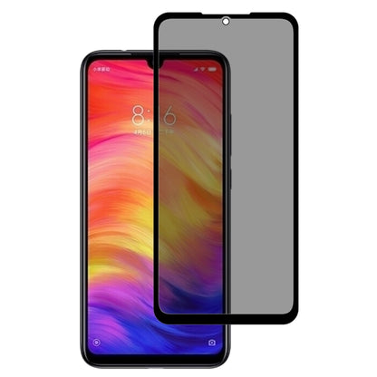 Anti-spy tempered glass screen protector, full-cover fit with front cutouts for phone display.