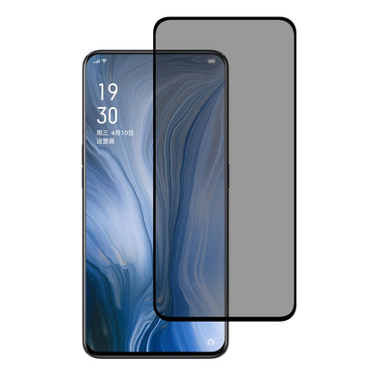 Anti-spy tempered glass screen protector film for OPPO Reno, full cover