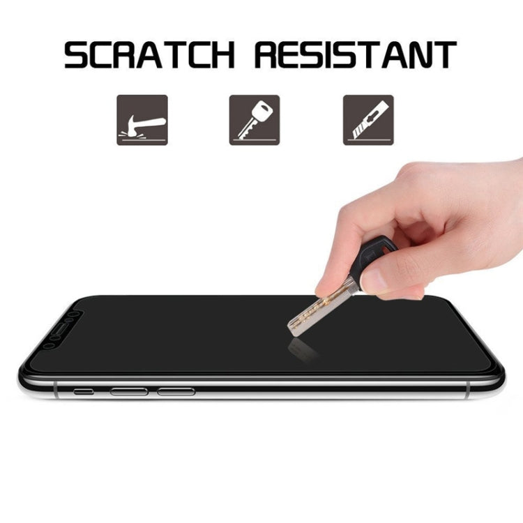 Scratch-resistant tempered glass screen protector for a smartphone