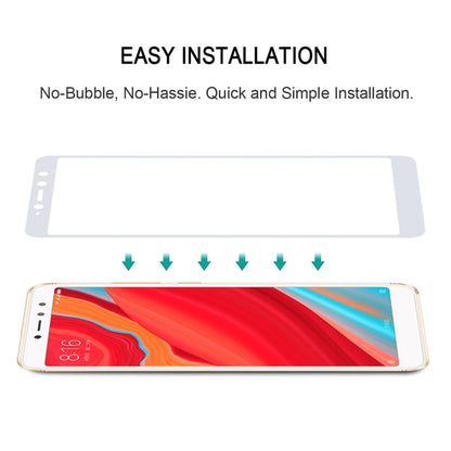 Easy installation tempered glass screen protector film with alignment arrows