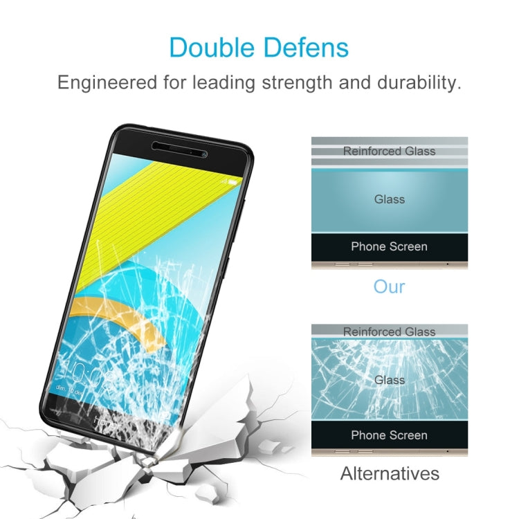 Tempered glass screen protector with reinforced glass layer for phone screen