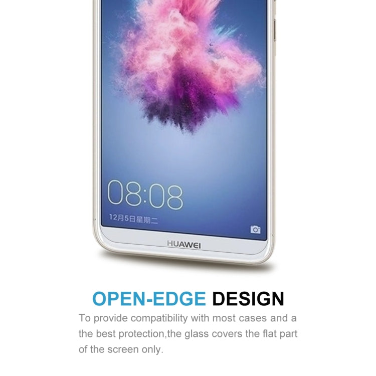 Phone with 2.5D curved tempered glass screen protector film and open-edge design